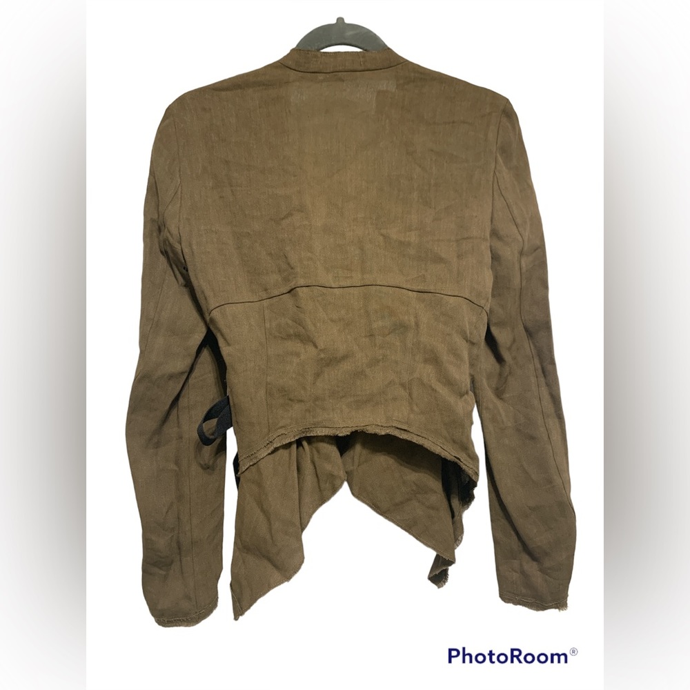 Zara Brown Wrap Jacket - image 2